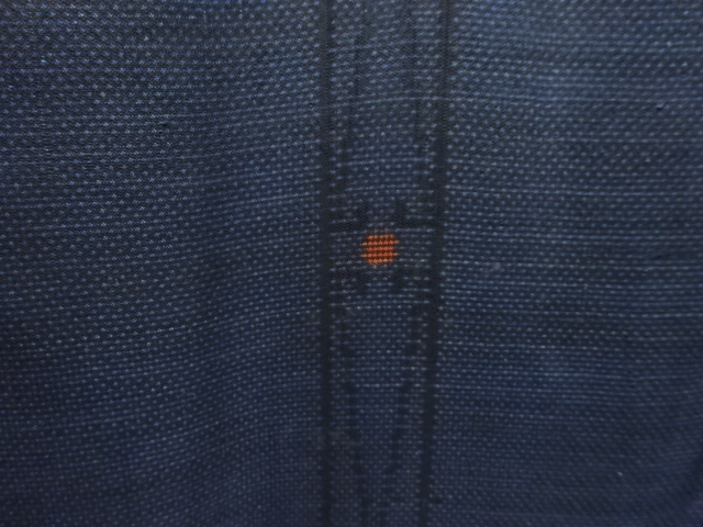 JAPANESE KIMONO / ANTIQUE KIMONO / SILK / DORO OSHIMA TSUMUGI / WOVEN SARASA / 5MARUKI